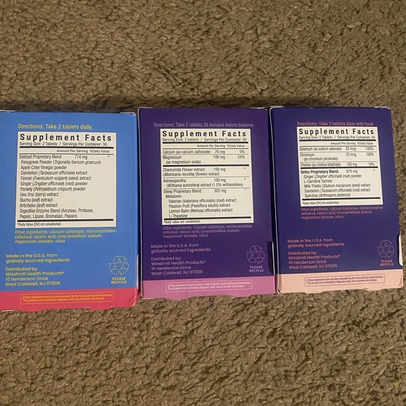 vibe wellness Other Vibe Wellness Supplement Bundle Debloat Sleep